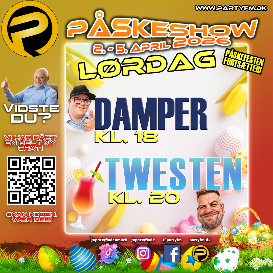 PÅSKEFESTEN - LØRDAG